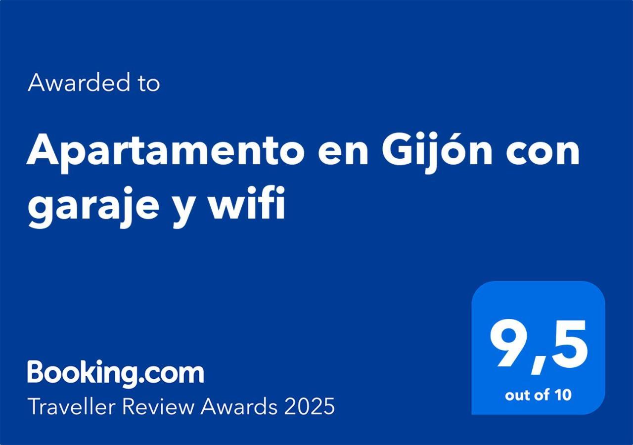 Apartamento En Gijon Con Garaje Y Wifi Exterior photo